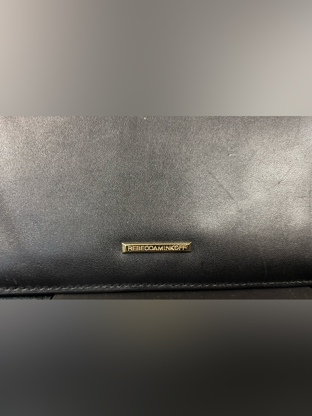 Rebecca Minkoff Sofia Leather Tassel Convertible Clutch Crossbody Black - Picture 4 of 14